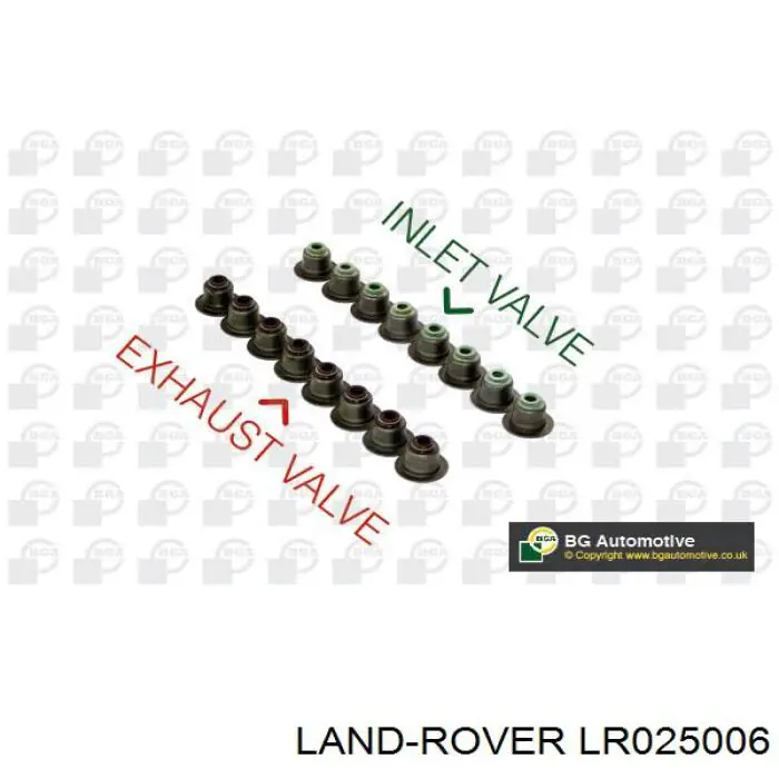 Купити LR025006 Land Rover Сальник клапана (маслознімний), випускного