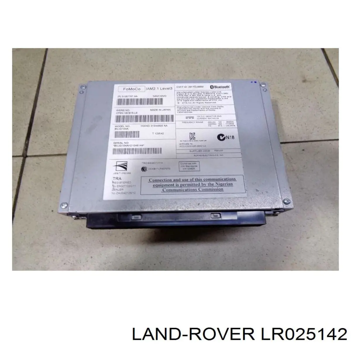  Форсунка омивача Land Rover Range Rover 