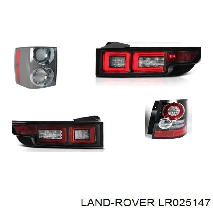 LR025147 Land Rover Задня ліва фара