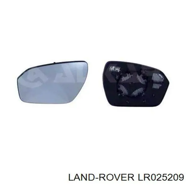LR025209 Land Rover Дзеркальний елемент лівий
