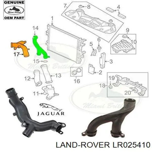 LR025410 Land Rover 