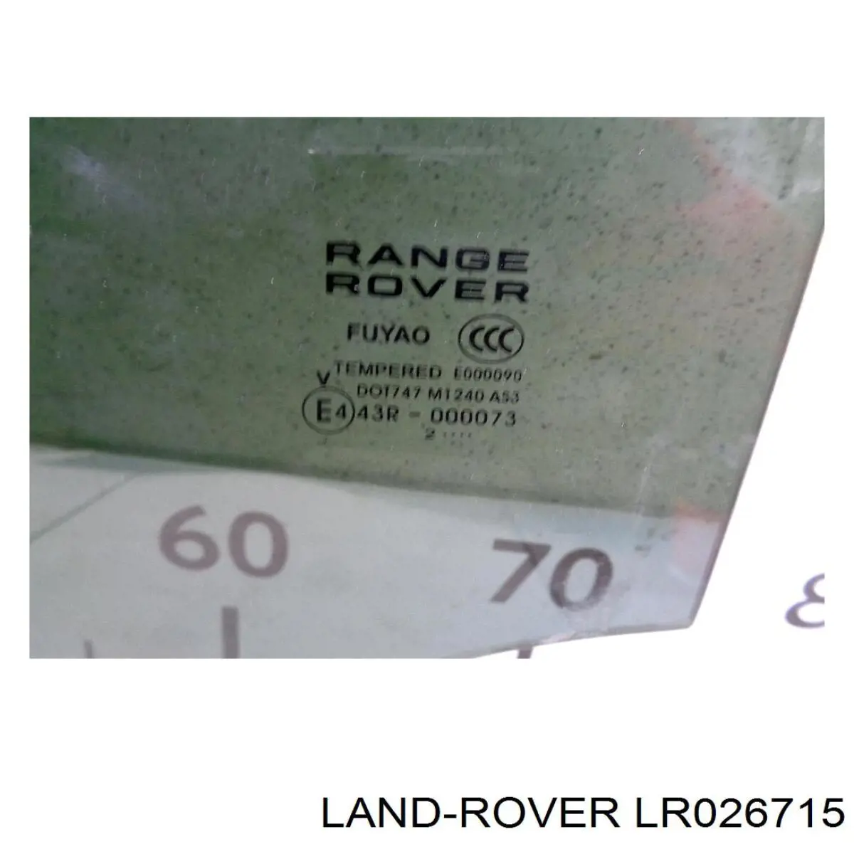 Купити LR026715 Land Rover Скло задньої двері лівої