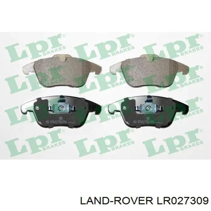 LR027309 Land Rover Передні гальмівні колодки
