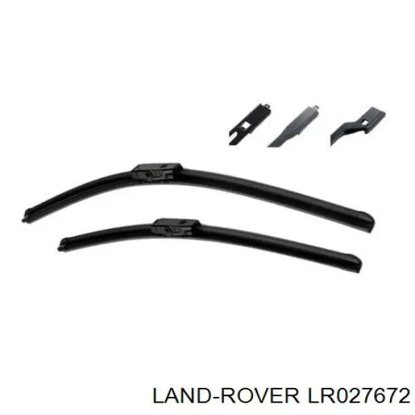 Щітка-двірник лобового скла, пасажирська LR027672 Bearmach