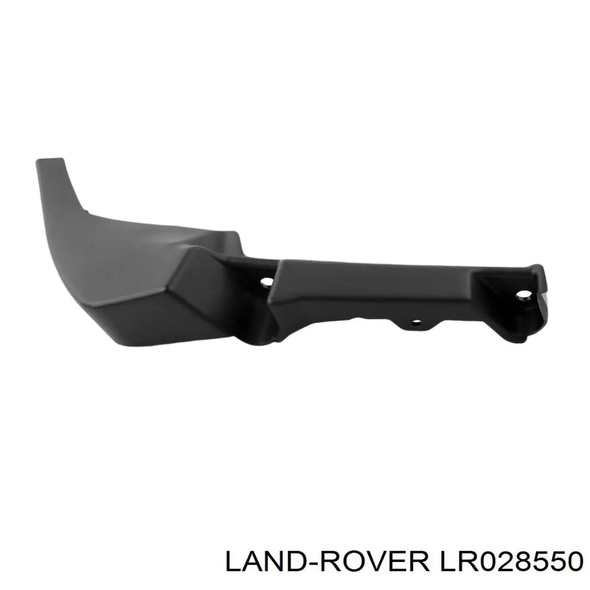 LR028550 Land Rover Кронштейн бампера переднього, правий