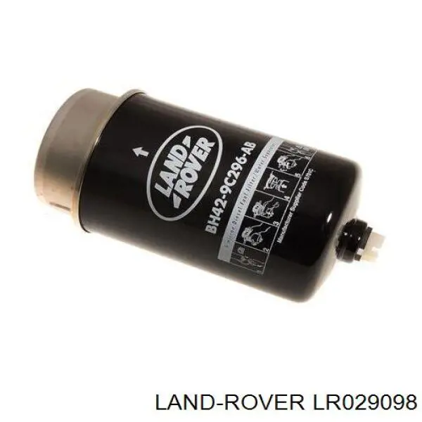 LR029098 Land Rover фільтр паливний