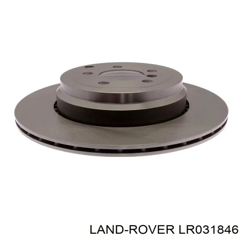 LR031846 Land Rover диск гальмівний задній
