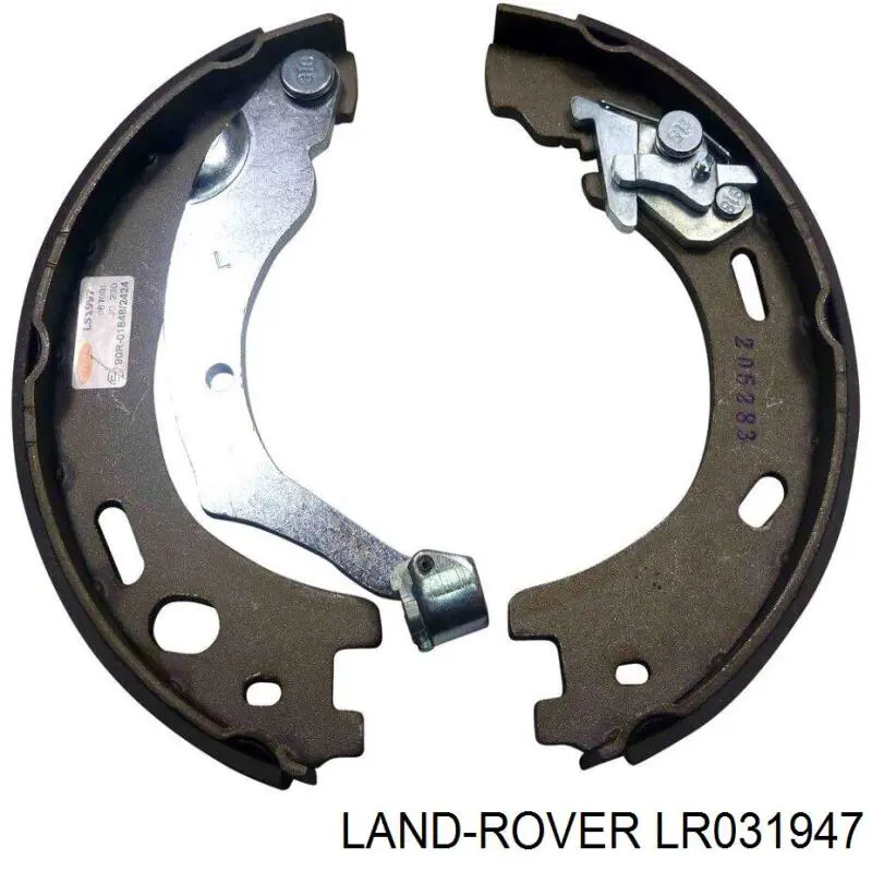 LR031947 Land Rover колодки ручника/стоянкового гальма
