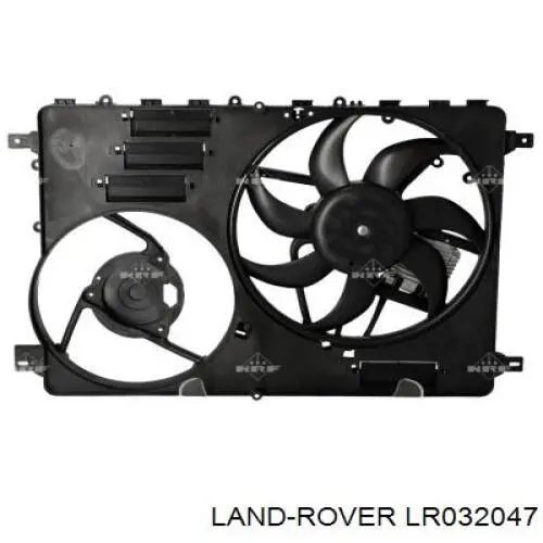 Купити 43Y123W2 Polcar Дифузор радіатора охолодження, в зборі з двигуном і крильчаткою