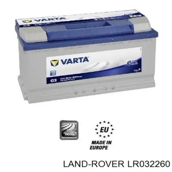Купити Акумулятор Land Rover 90 А/г (LR032260)