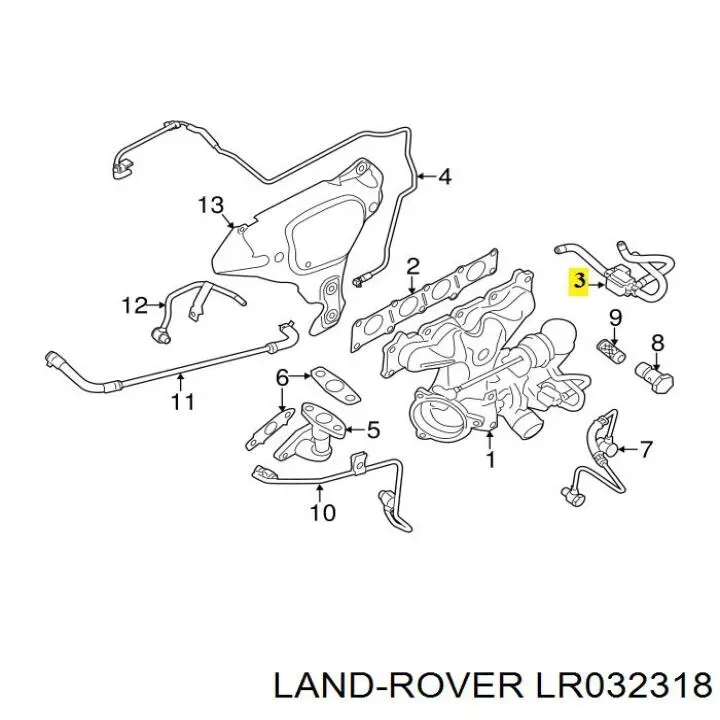 Купити LR074184 Land Rover 