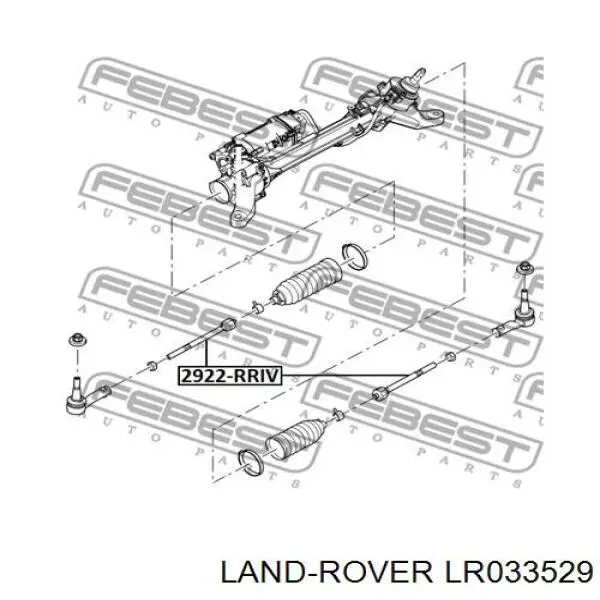 Рульова тяга 37122 Lemforder