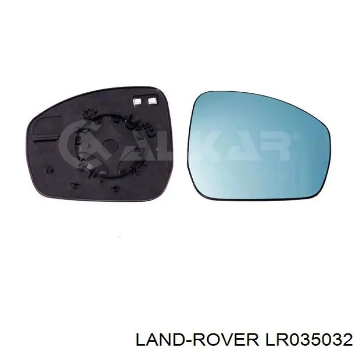 LR035032 Land Rover Дзеркальний елемент правий