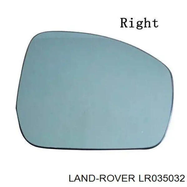 Зеркальный элемент зеркала заднего вида LAND ROVER LR035032