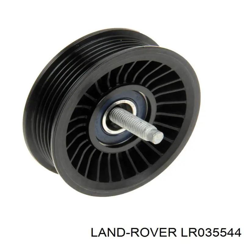 LR010689 Land Rover ролик приводного ременя, паразитний