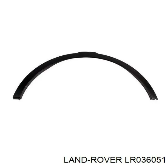 Молдинг арки крила переднього, правий Land Rover LR027247 ціна, від 43.20 USD