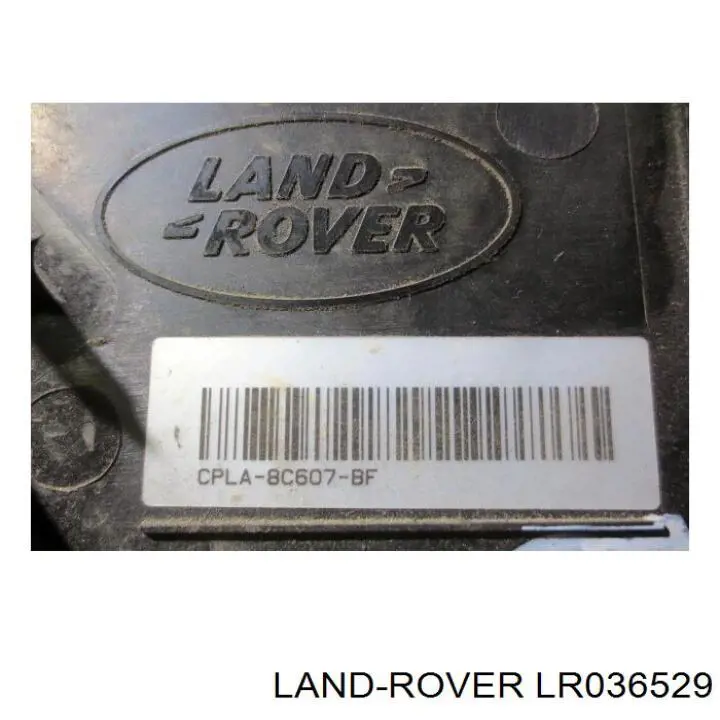 Купити LR036529 Land Rover Дифузор радіатора охолодження, в зборі з двигуном і крильчаткою