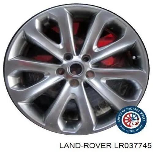 LR037745 Land Rover Диски колісні литі (легкосплавні, титанові)
