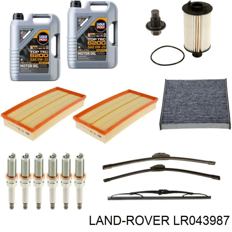Щітка склоочисника заднього скла Land Rover LR043987 ціна, від 6.67 USD