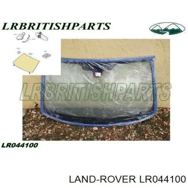 LR044100 Land Rover скло лобове