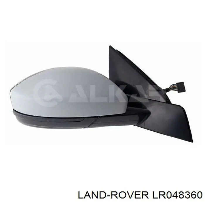 LR048360 Land Rover дзеркальний елемент дзеркала заднього виду, лівого