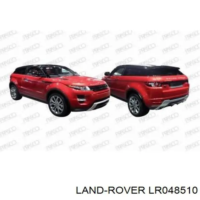 Заглушка бампера буксирувального гака, передня LR048510 Land Rover