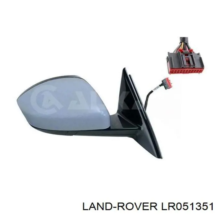 Зеркальный элемент левый LAND ROVER LR051351