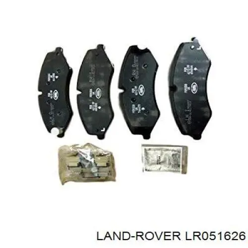 Гальмівні колодки Land Rover LR051626 ціна, від 57.69 USD