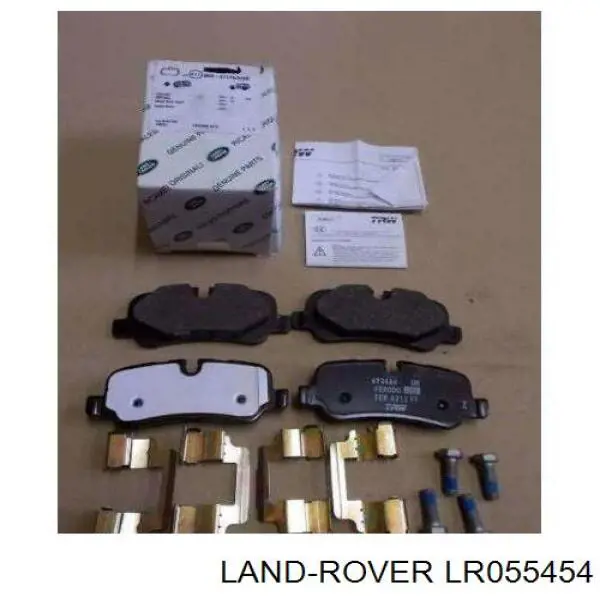 Купити LR055454 Land Rover Задні колодки