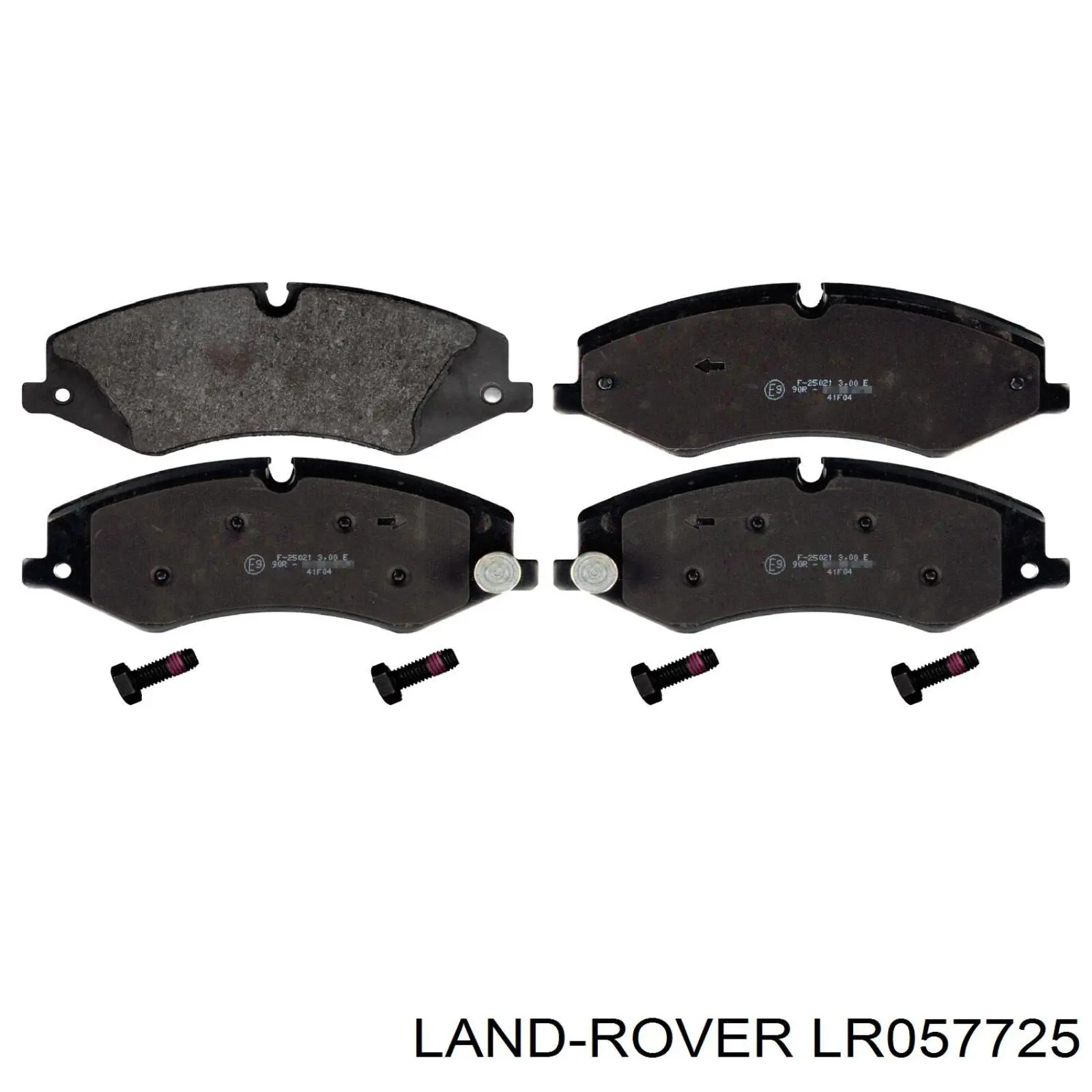 Купити LR057725 Land Rover Колодки гальмівні передні, дискові