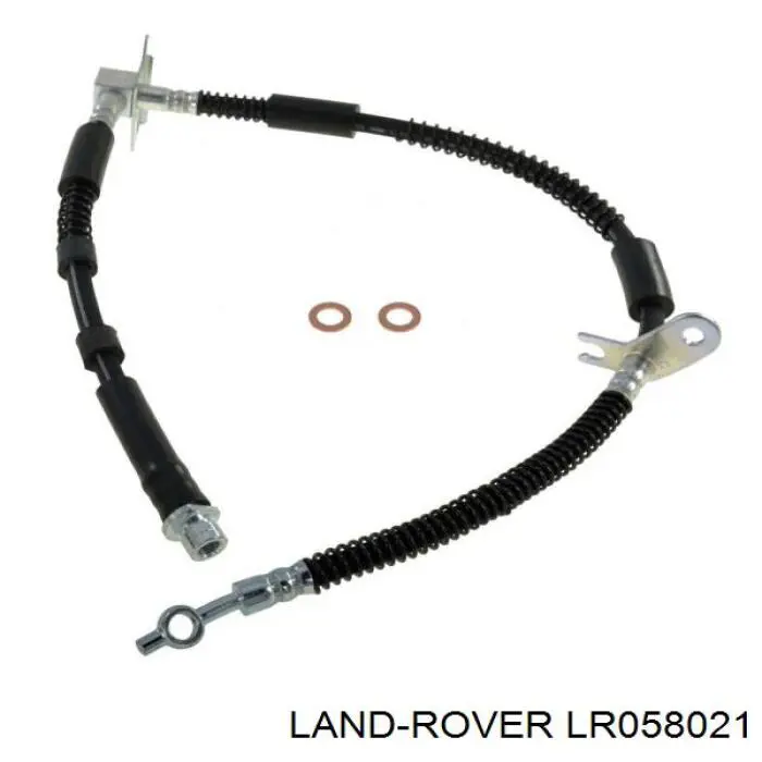 LR044355 Land Rover шланг гальмівний передній, правий