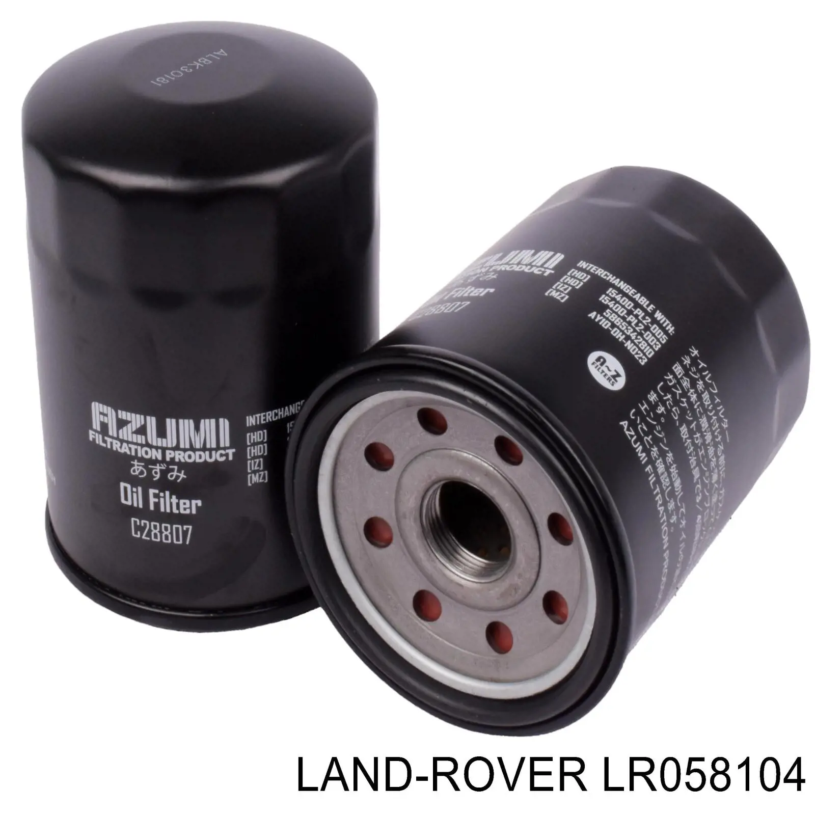 LR058104 Land Rover Фільтр масла