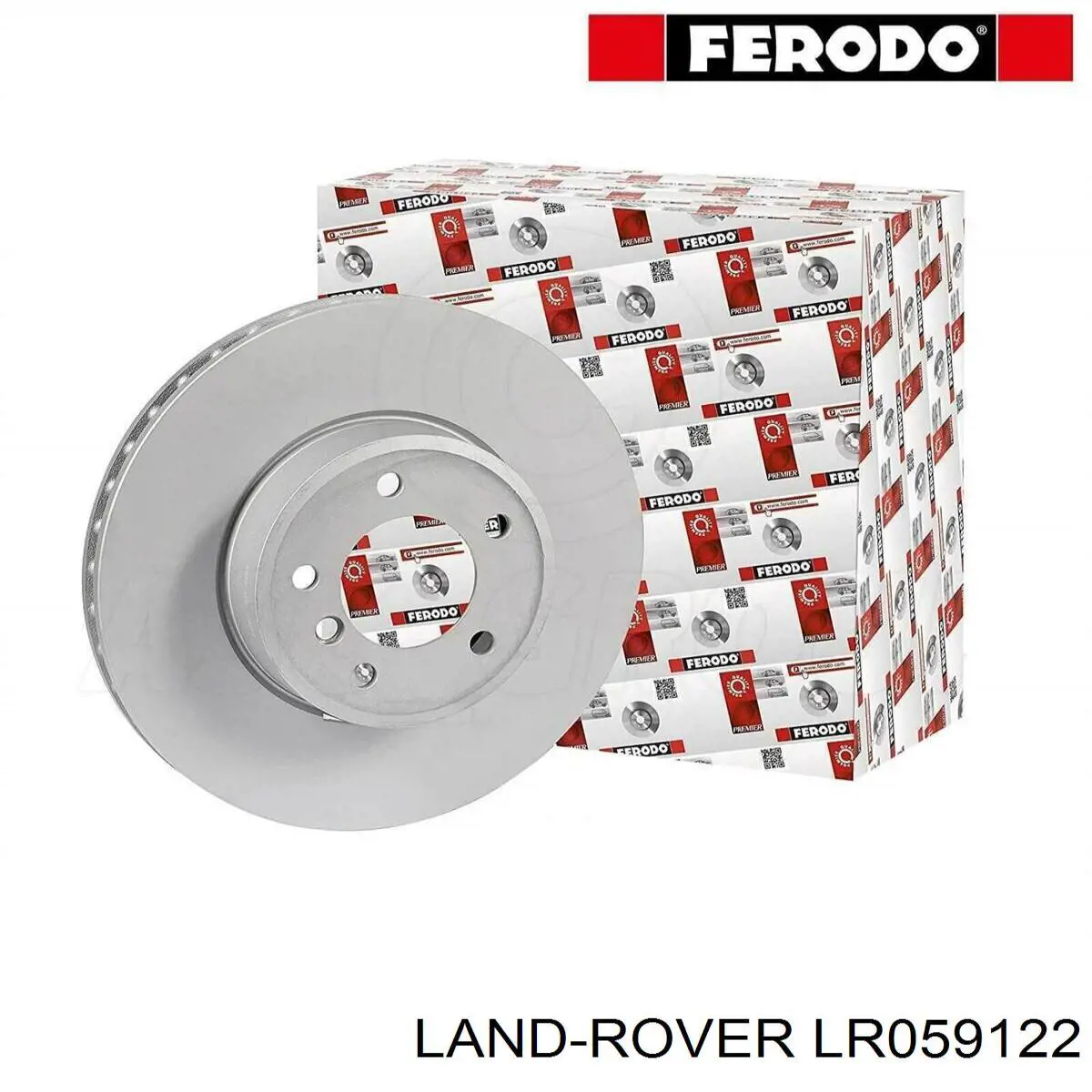 Диск переднього гальма Land Rover LR059122 ціна, від 31.67 USD