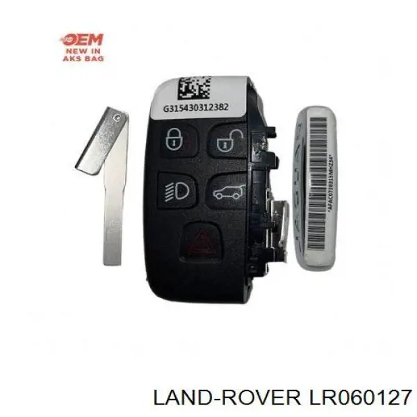 Брелок керування сигналізацією Land Rover LR027450 ціна, від 70.62 USD