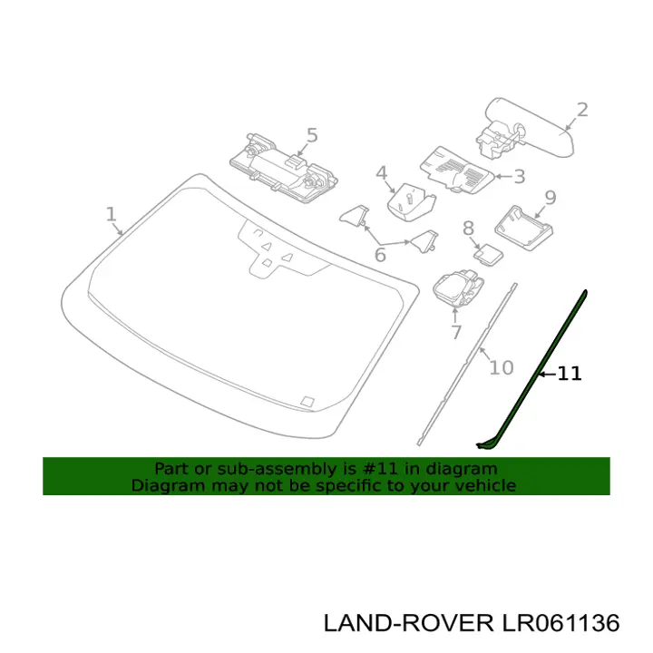  LR061136 Land Rover