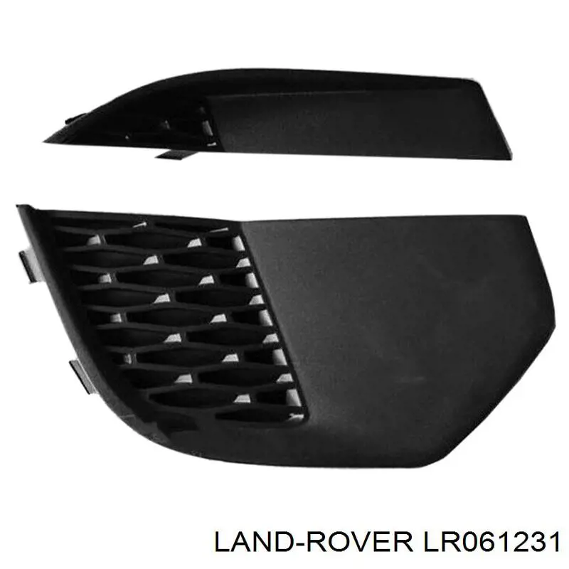 LR061231 Land Rover Решітка переднього бампера, права