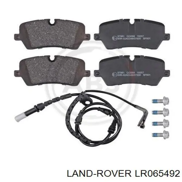 Купити LR065492 Land Rover Задні колодки