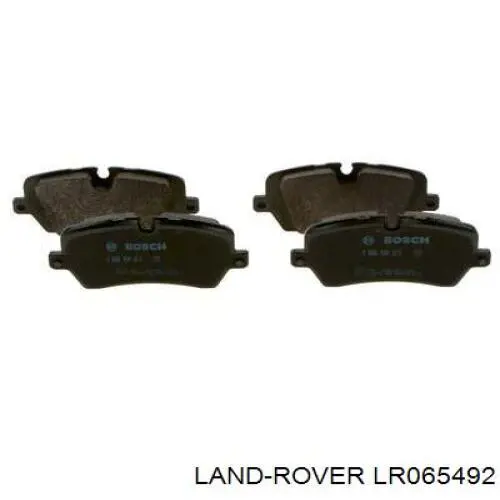 LR065492 Land Rover колодки гальмові задні, дискові