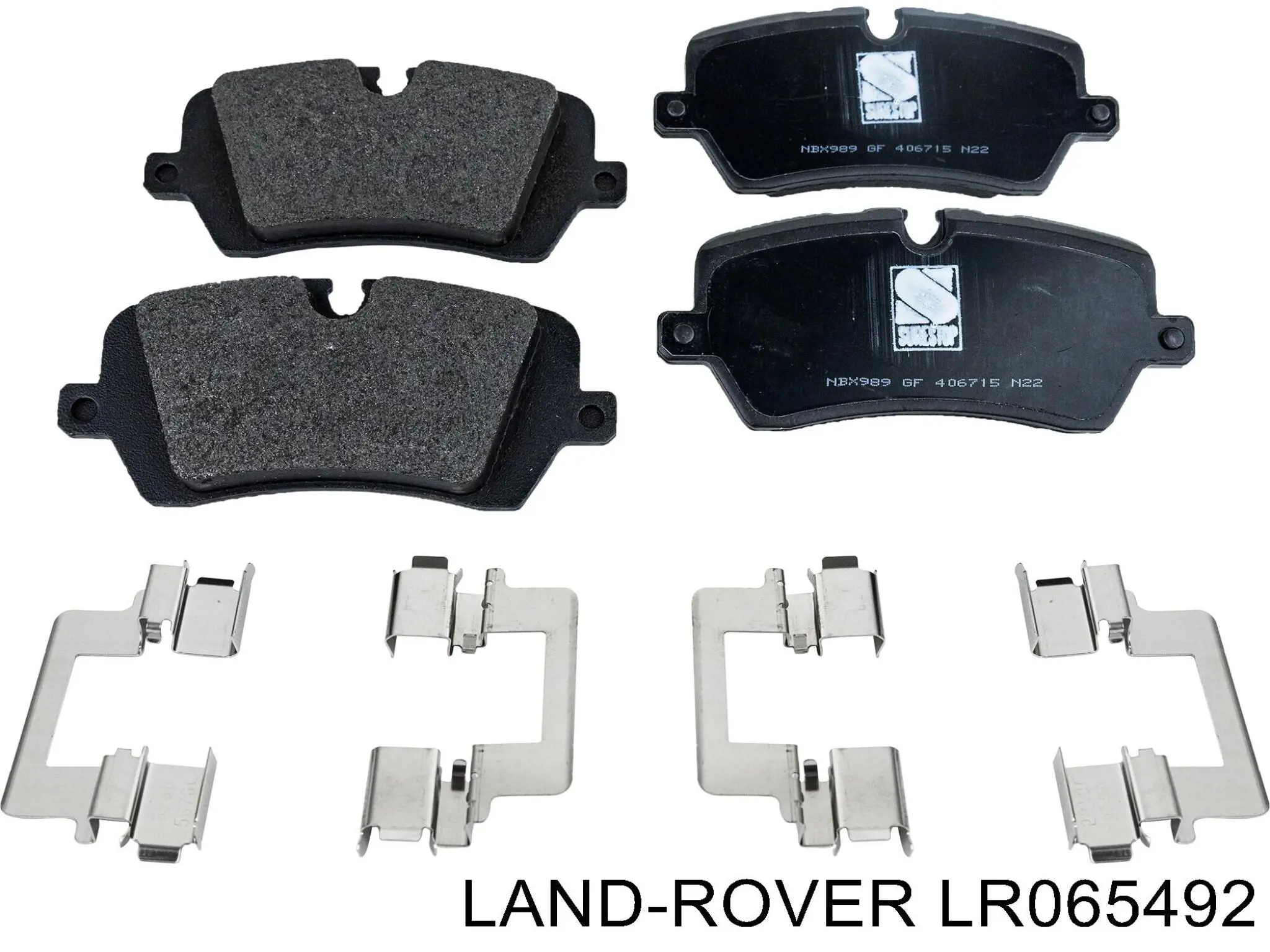 Задні гальмівні колодки Land Rover LR065492 ціна, від 45.79 USD