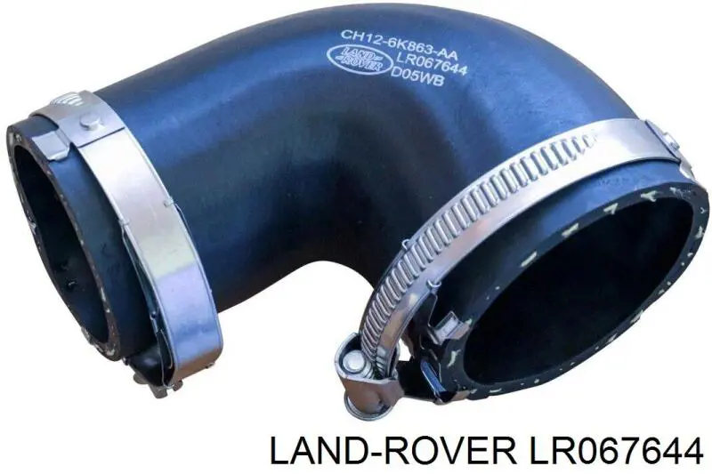Патрубок повітряний, дросельної заслінки Land Rover LR067644 ціна, від 21.99 USD
