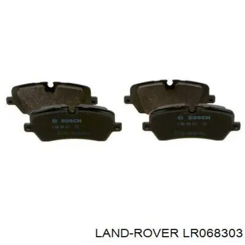 Купити LR068303 Land Rover Задні колодки