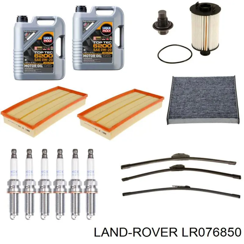 Купити LR076850 Land Rover Щітка-двірник лобового скла, водійська