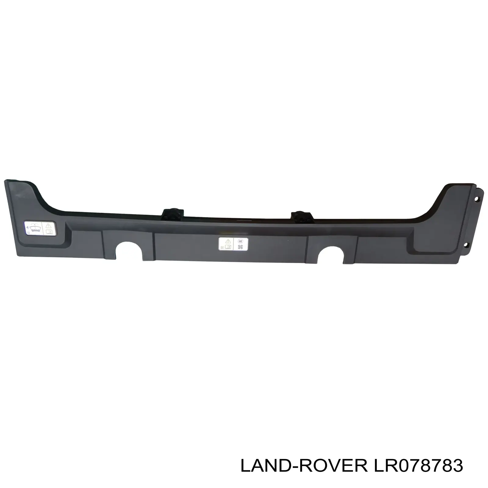 LR040698 Land Rover Накладка верхня передній панелі / супорта радіатора