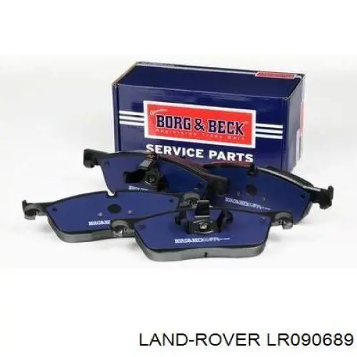 Гальмівні колодки Land Rover LR090689 ціна, від 74.25 USD