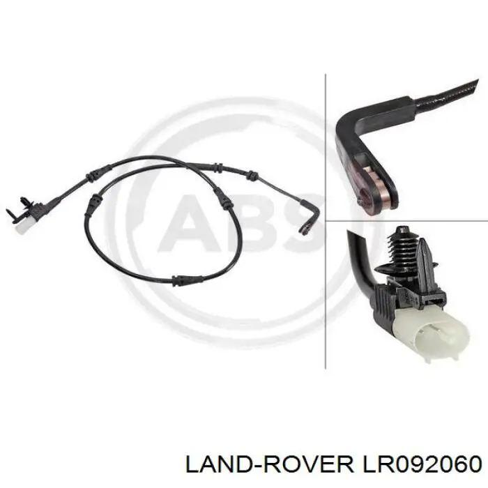 Датчик зносу гальмівних колодок, задній Land Rover LR092060 ціна, від 16.16 USD