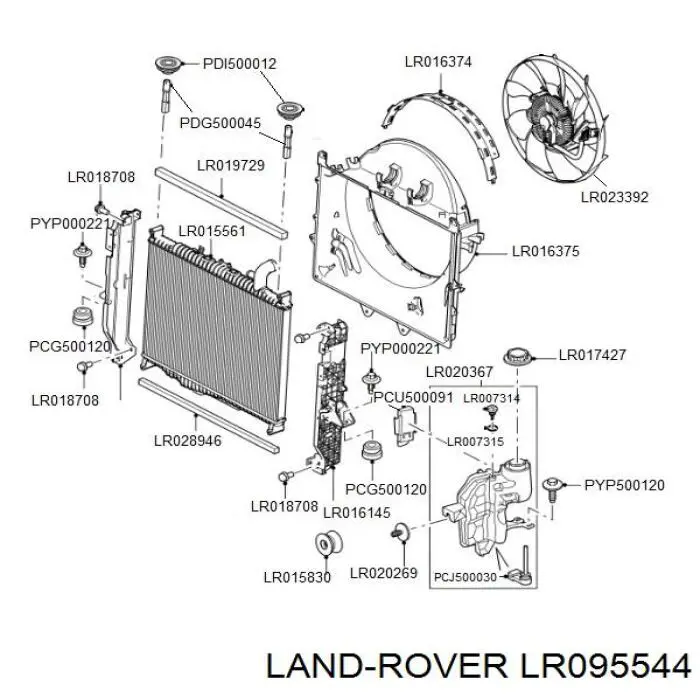 Шланг/патрубок системи охолодження Land Rover Discovery IV позашляховик (L319) (2009 - 2018) ціна, від 45.67 USD