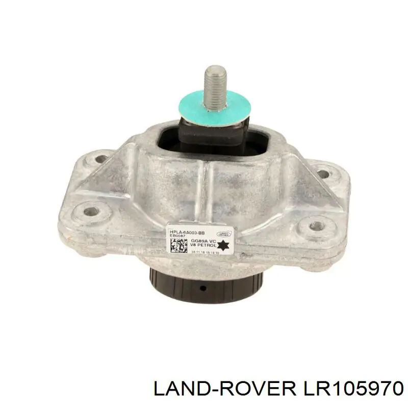 LR105970 Land Rover Подушка (опора) двигуна, ліва/права