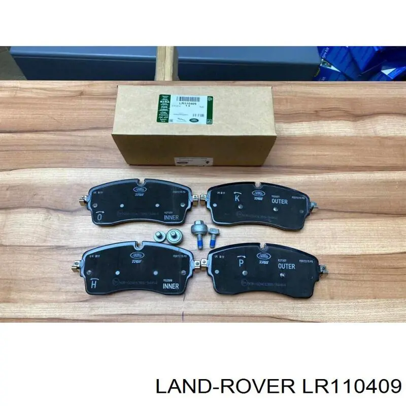 Купити LR110409 Land Rover Колодки гальмівні передні, дискові