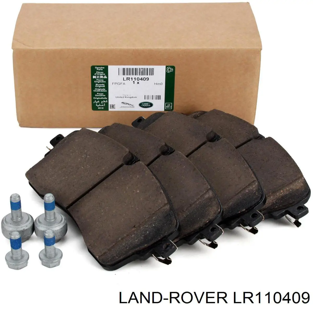 Передні тормозні колодки LR091568 Land Rover