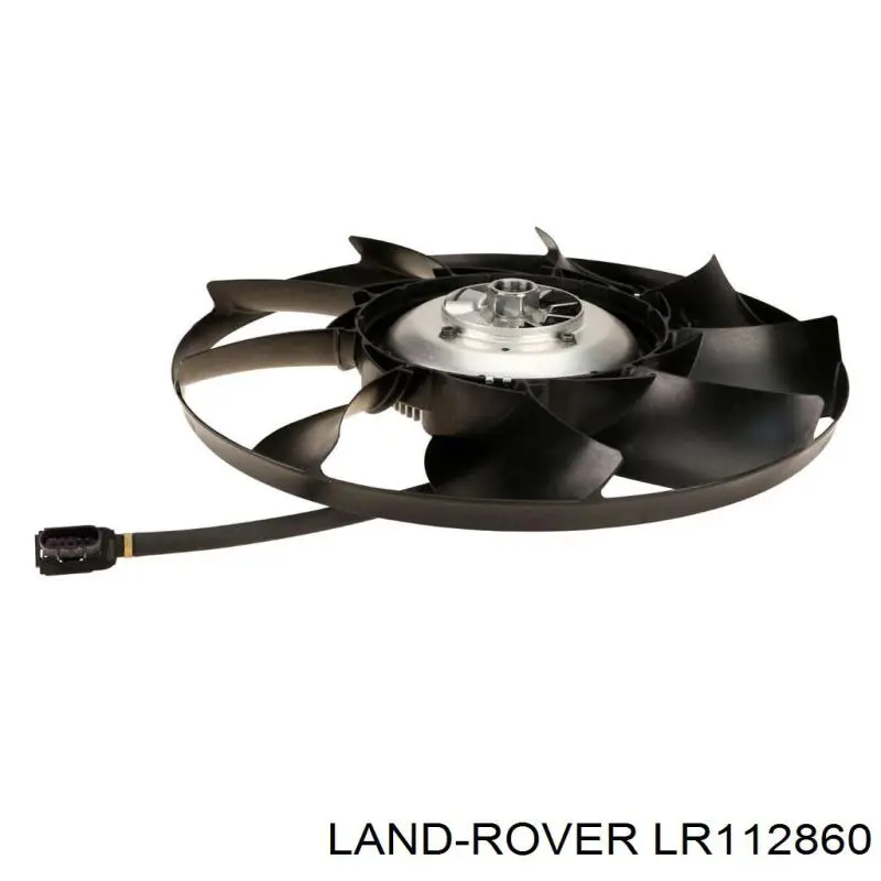 LR112860 Land Rover електровентилятор охолодження в зборі (двигун + крильчатка)